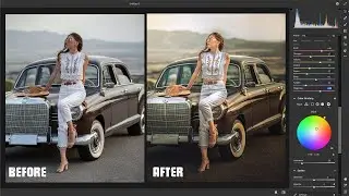 The Best Portrait Color Grading in photoshop CC 2021