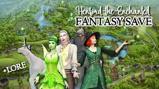 I Turned Henford into a Fantasy World | The Sims 4🧚🏼‍♀️
