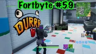 FORTNITE FORTBITE #59 Accessible with Durrr Emoji inside Pizza Pit Restaurant