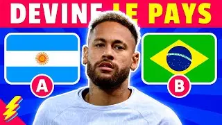 Devine le PAYS du JOUEUR de FOOTBALL..! ⚽️