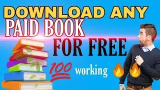 Download Unlimited Paid Books For Free ✅ For Lifetime 2022 😎 | Tech Abhishek