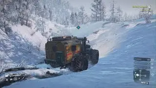 SnowRunner - Kirovets dismount