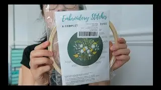 Nuberlic Embroidery Kit: Unboxing