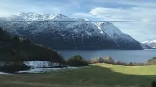 Spring beautiful view in Norway