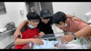 Our Newborn Baby Brother Alijah is here! 👶🏻
