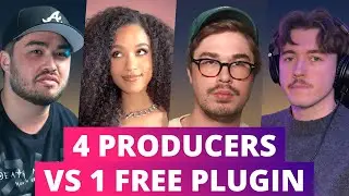 4 PRODUCERS VS 1 FREE PLUGIN