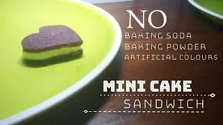 Mini Cake Sandwich || on stove top || Four Stars Funtime ||