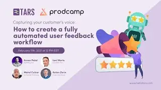 How to create a fully automated user feedback workflow