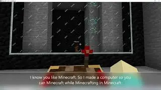 Minecraft Computer IN Minecraft! (create mod)