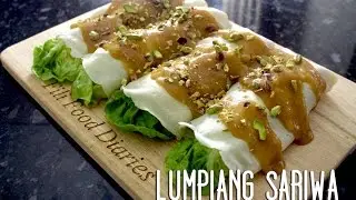 Lumpiang Sariwa with sticky pork