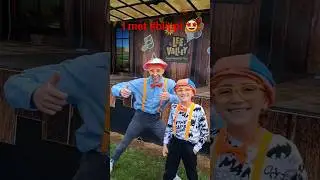 I met Blippi at Lee Valley Farm. #blippi