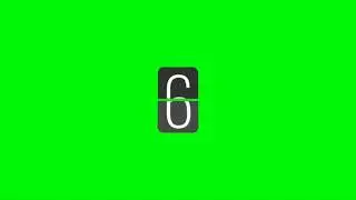 10 Number Countdown Green Screen! Without copyright | Stuff 4 Creators