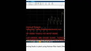 Simulink project on detecting faults in plant using Kalman filter bank - Matlab Simulink - Fault