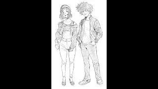 Deku x Uraraka (My Hero Academia) timelapse