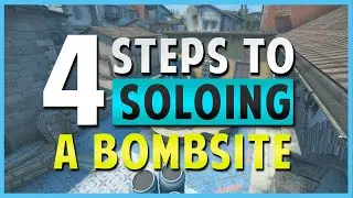 The 4 EASY Steps to Solo Holding a Bombsite (CSGO Tips and Tricks)