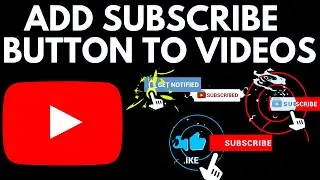 Subscriber Button Animation - Green Screen, Free Download