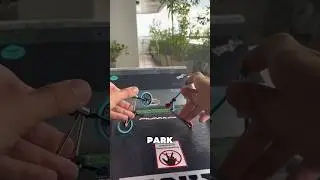 FingerBmx and Scooter 1st time 😮 #fingerboard #techdeck #skateboarding