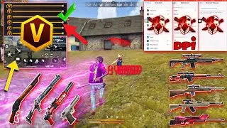Free Fire Headshot setting 2023 ⚡️ Best Sensitivity Settings ⚙️| Sensitivity + HudSettings Free Fire