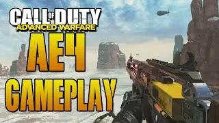 Call of Duty Advanced Warfare! AE4 (Widowmaker) Gameplay NEW DLC GUN!
