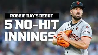 Robbie Ray Strikes Out Eight in 2024 Debut | San Francisco Giants vs Los Angeles Dodgers Highlights