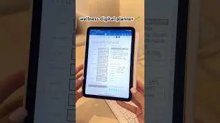 track your wellness with the sagelle digital planner! 🧘‍♀️📝✨ #ipad #digitalplanning #ipadplanning
