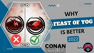 The Best Food For Healing - Conan Exiles Tutorial | Feast Of Yog Or Feast Of Set ? | Survival games