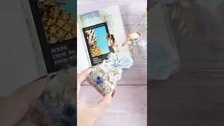 🍍pineapple inspired #artjournal #journaling #asmr #artjournaling #minijournal