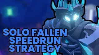 How To Solo Speedrun Fallen Mode! | Really Good Grinding Strategy (Tower Defense Simulator)