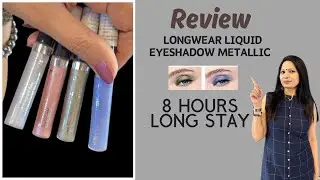 Unboxing & Review | Eyeshadow | Longwear | Liquid | Metallic | How To Use | Oriflame