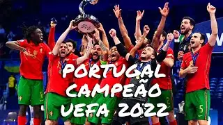 UEFA FUTSAL EURO 2022 - PORTUGAL 4 X 2 RÚSSIA - FINAL