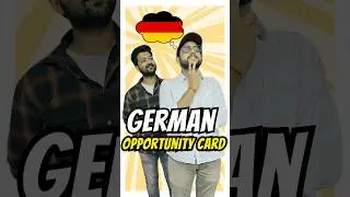 Germany Opportunity Card 2024 (New Pathway to Move Germany 🇩🇪) #immigration #careerabroad #abroad
