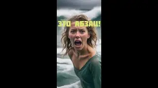 В Крыму подростки массово штурмовали море в шторм