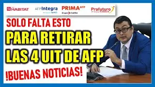 RETIRO DE AFP 2024 HASTA 4 UIT |Tras publicarse la Ley 32002 en el peruano ¿Ahora, qué falta?