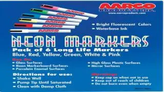 AARCO Products ROC 5 The RockerTM double sided sidewalk sign with black cha
