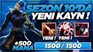 SEZON 10 YENİ KAYN RÜNÜ VE YENİ İTEM! | YENİ EJDERLER & YENİ HARİTA | Zegabon