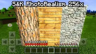 MCPE S&K Ultra HD Photorealistic 256x256 Shader Pack (UHD Textures)