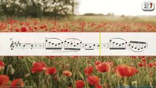 Morning Mood by Edvard Grieg for violin and piano - Sheet Music Play-Along