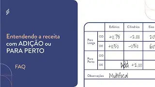 A lente da Lenscope ideal para receita com adição e para perto