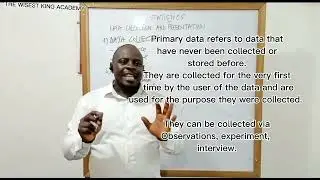 introduction to statistics: Data Collection and Presentation (Part 1)
