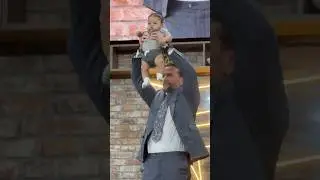 CM Punk with a baby at Fanatics Fest 😂😂