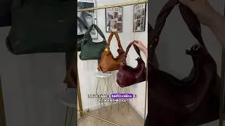 Шикарная сумка из кожи буйвола #распаковка #новинка #красота #стилист #мода #дизайн