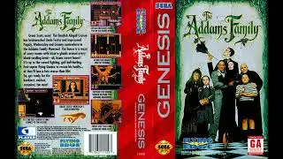 The Addams Family | SEGA Genesis Full Soundtrack OST (Real Hardware)