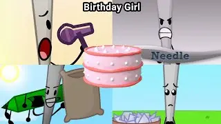 BFDI: Best Moments Of Needle (It's Her Birthday)