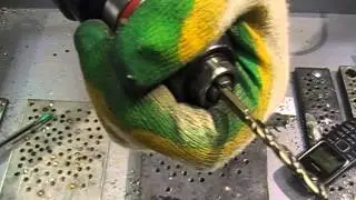 тест сверел №24 от металлорез. Сверло DeWalt HSS-G.