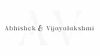 Vijayalakshmi & Abhishek Engagement