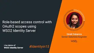 Role-based access control with OAuth2 scopes using WSO2 Identity Server 