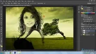 Hair Extraction in Photoshop CS6 : Photoshop Tutorial