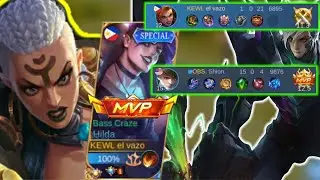 HILDA HIGH SUPPORT BUILD & EMBLEM! (TRY THIS  SURE WIN BUILD) HILDA BEST BUILD AND EMBLEM SET 2022