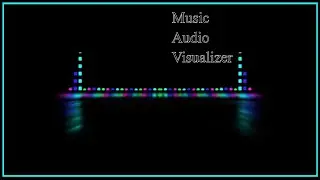 💫 Simple Colorful Audio Visualizer  - Party Background Animation💫