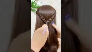 Hairstyle that look best #shorts #trending #viral #trending #beauty
